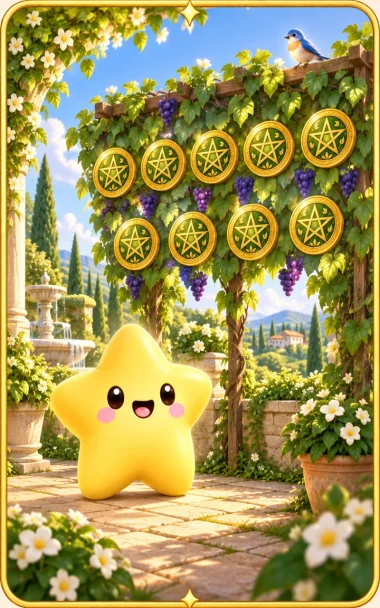 Nine of Pentacles
