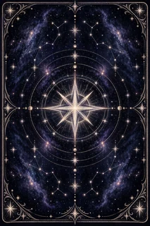 The Midnight Arcana deck back.