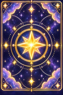The Star Student deck back.